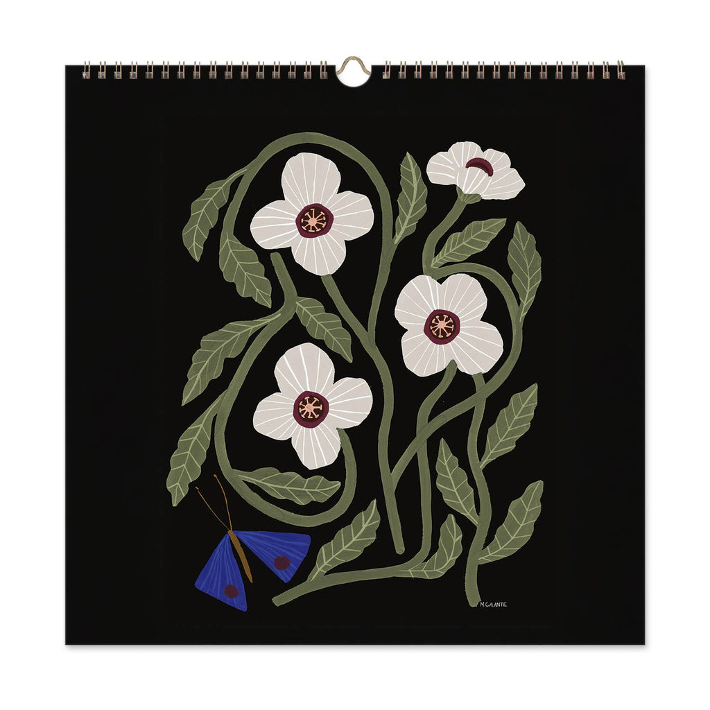 2026 Seedlings Garden Party 12 Month Classic Grid Calendar