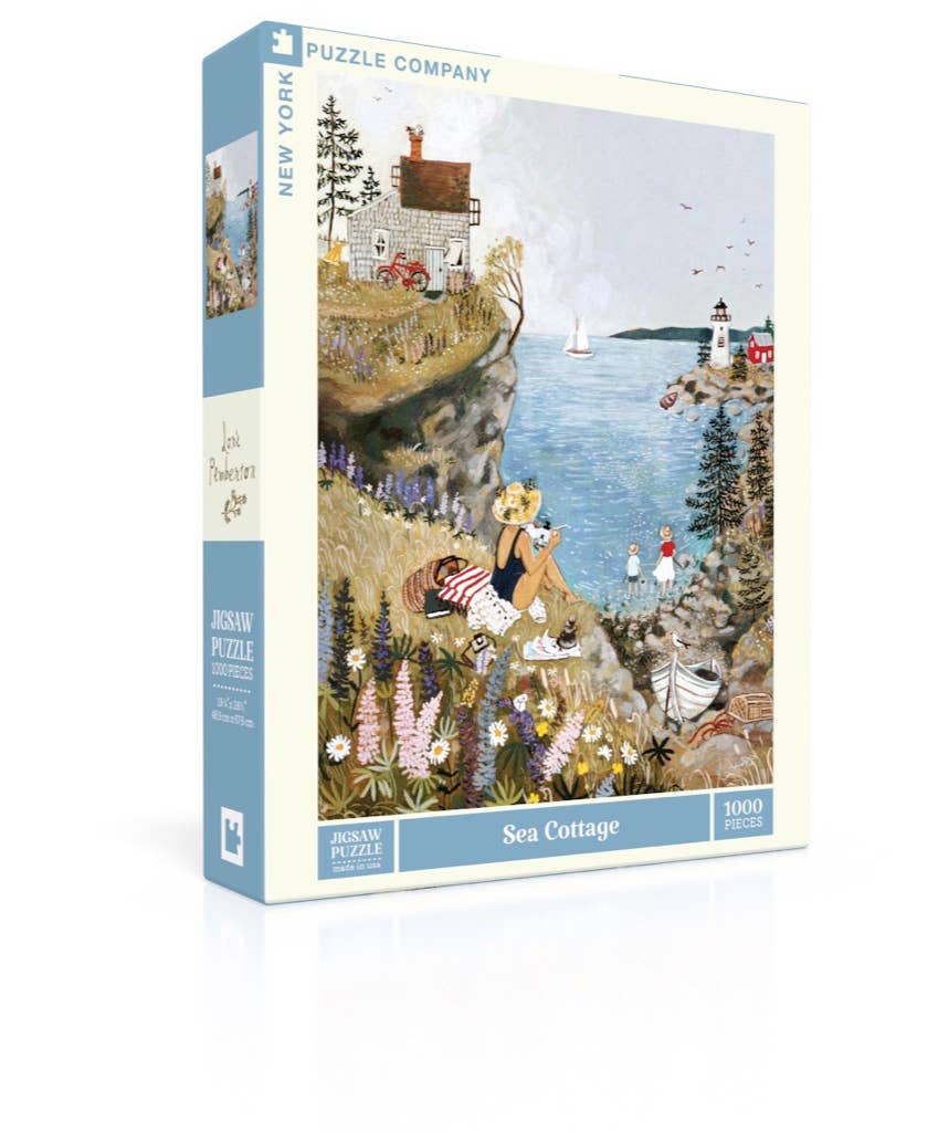Sea Cottage - 1000 Piece Jigsaw Puzzle