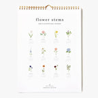 2026 Flower Stems Calendar
