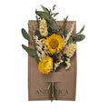 Yellow Strawflower Mini Bouquet