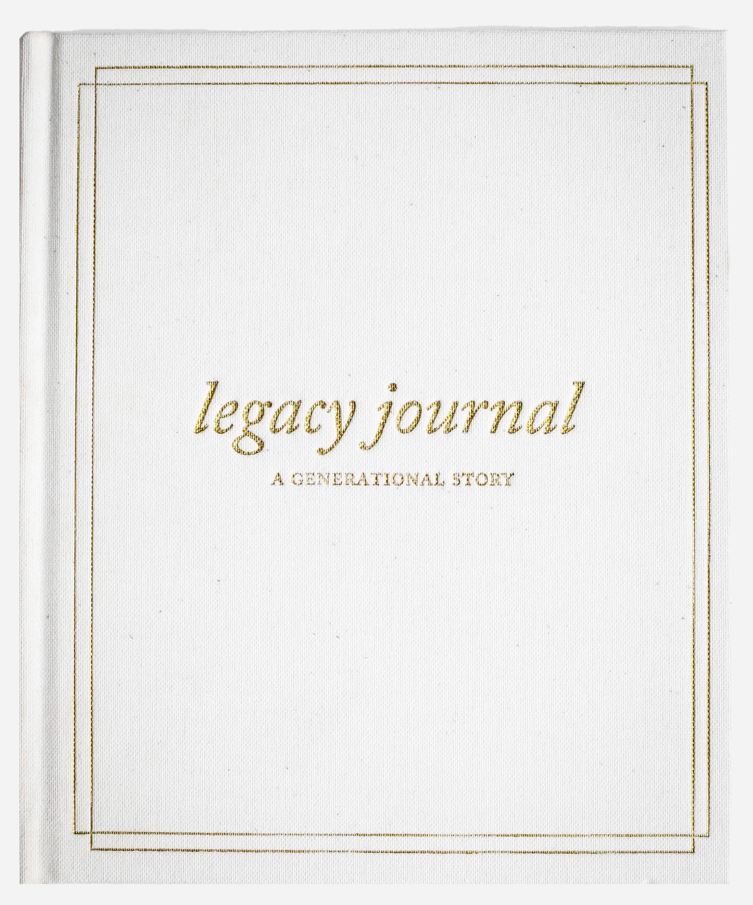 Legacy Journal: A Family Keepsake Book
