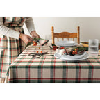Noel Plaid Classic Christmas Apron