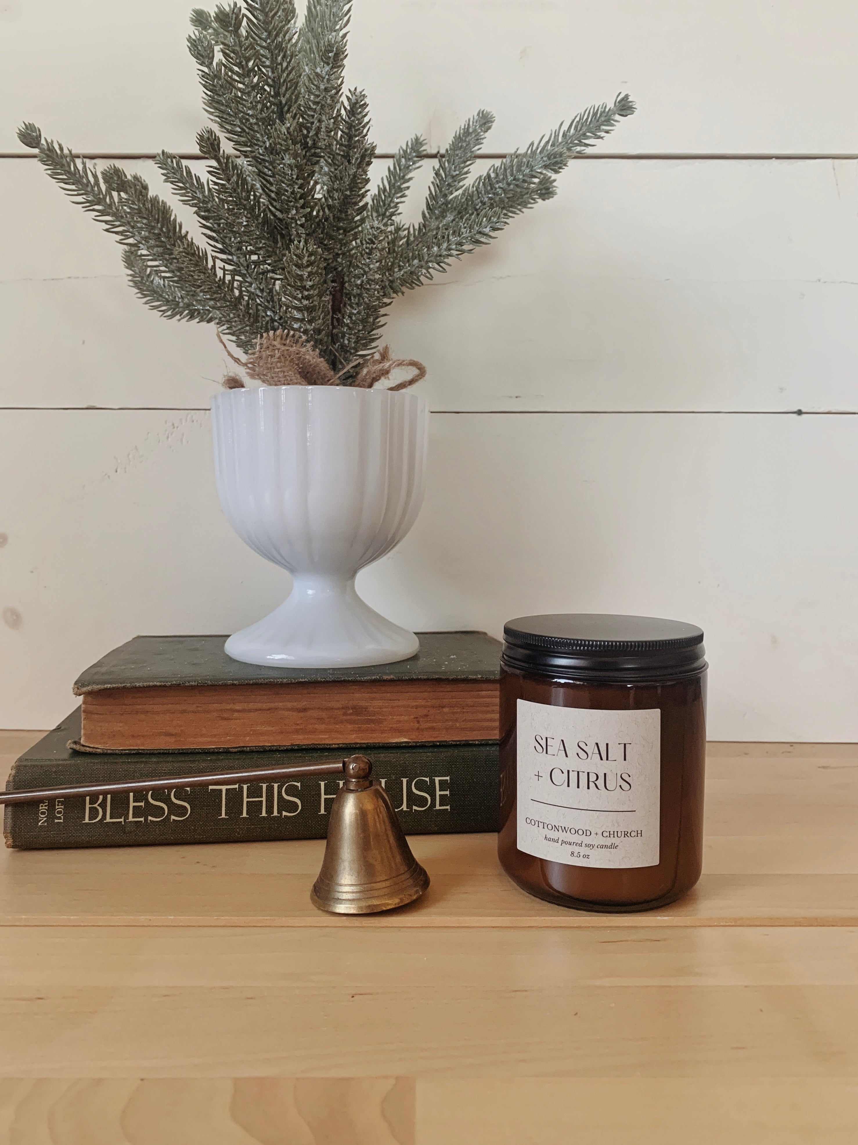 Sea Salt + Citrus Soy Candle