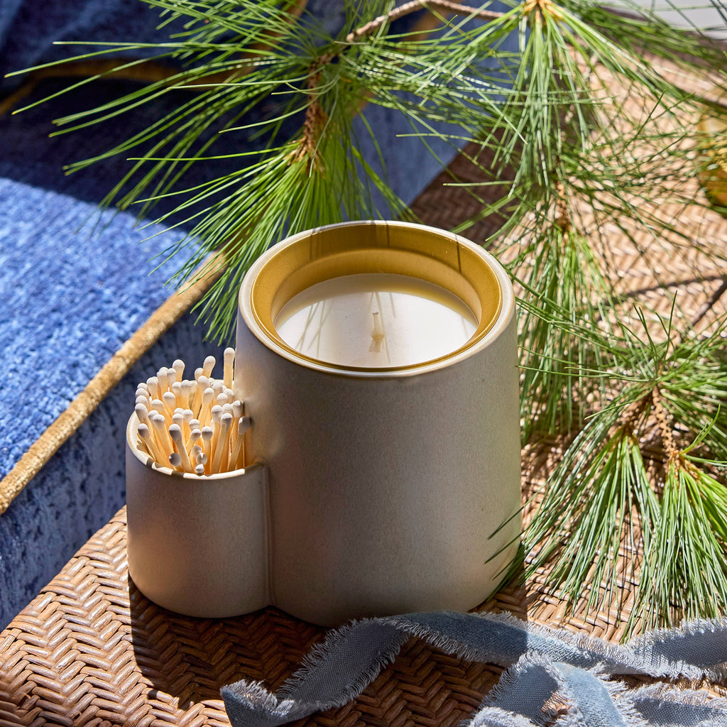 Ember Earth Candle + Planter