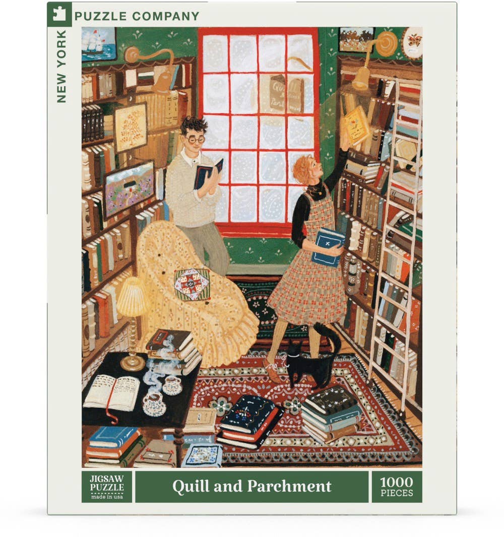 Quill and Parchment - 1000 Piece Jigsaw Puzzle