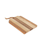 Florence Pieced Rectangle Cutting Board Natural Mango Wood
