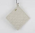 Potholder - Trivet - Slub Chambray Taupe