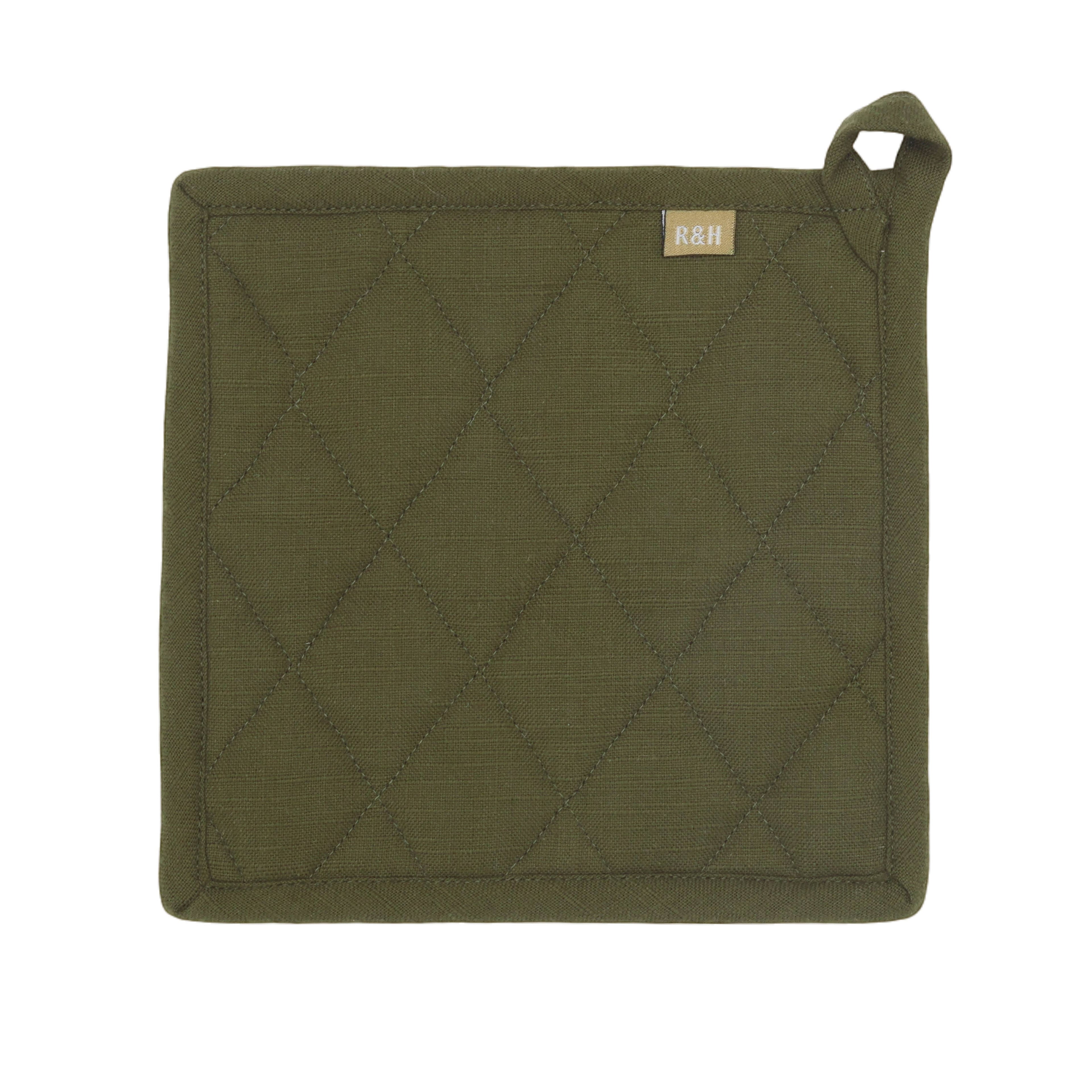 Pot Holder Trivets - Muse - Olive Green