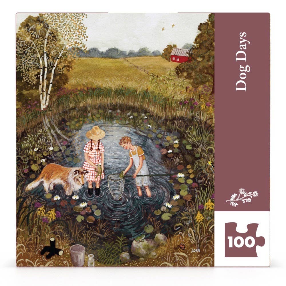 Dog Days Mini - 100 Piece Mini Puzzle