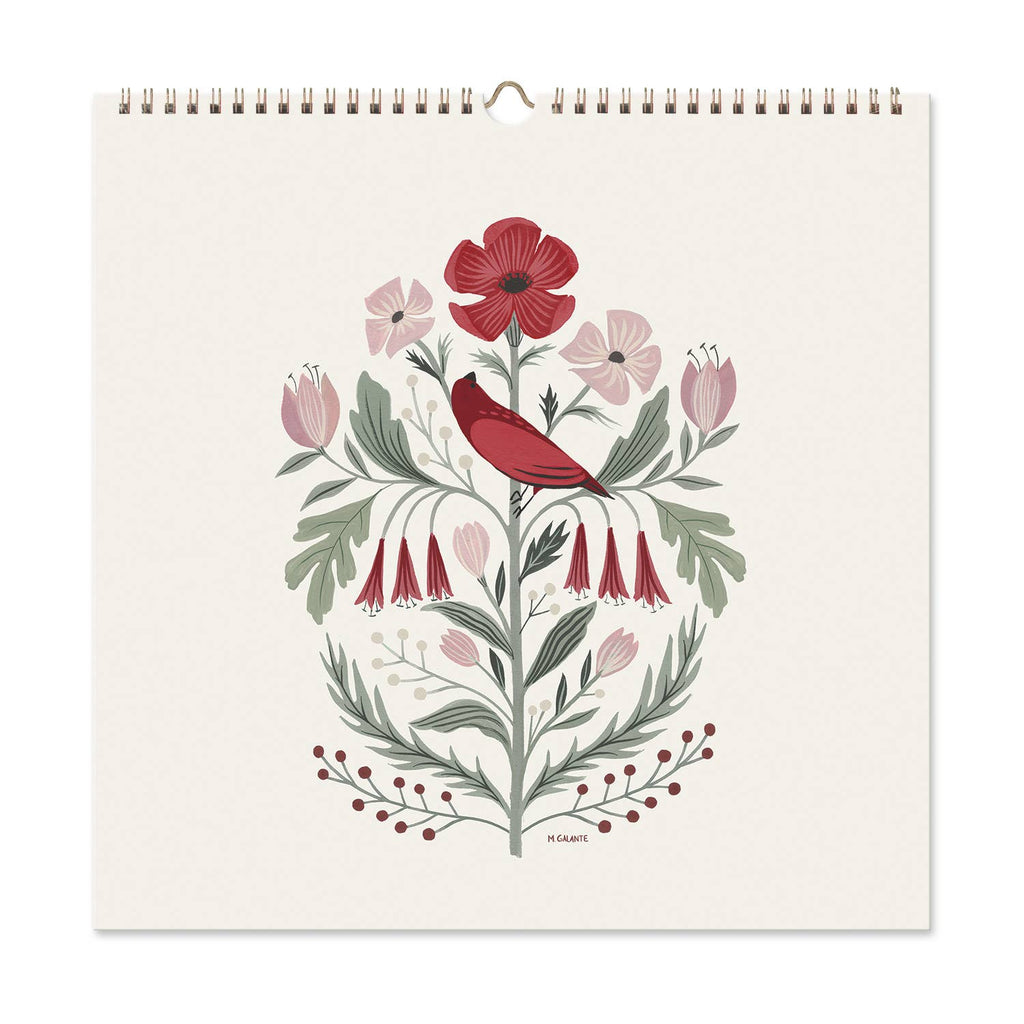 2026 Seedlings Garden Party 12 Month Classic Grid Calendar