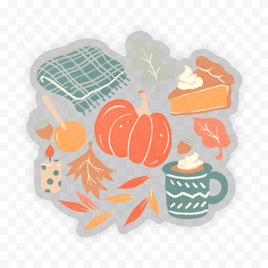 Fall Necessities Sticker