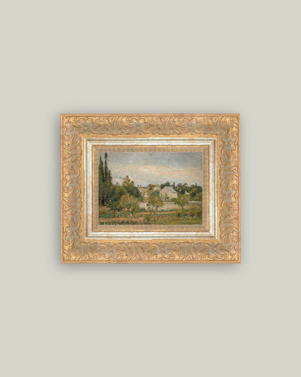 Hermitage Pontoise Framed Antique Art
