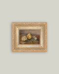 Pears and Apples Framed Antique Art