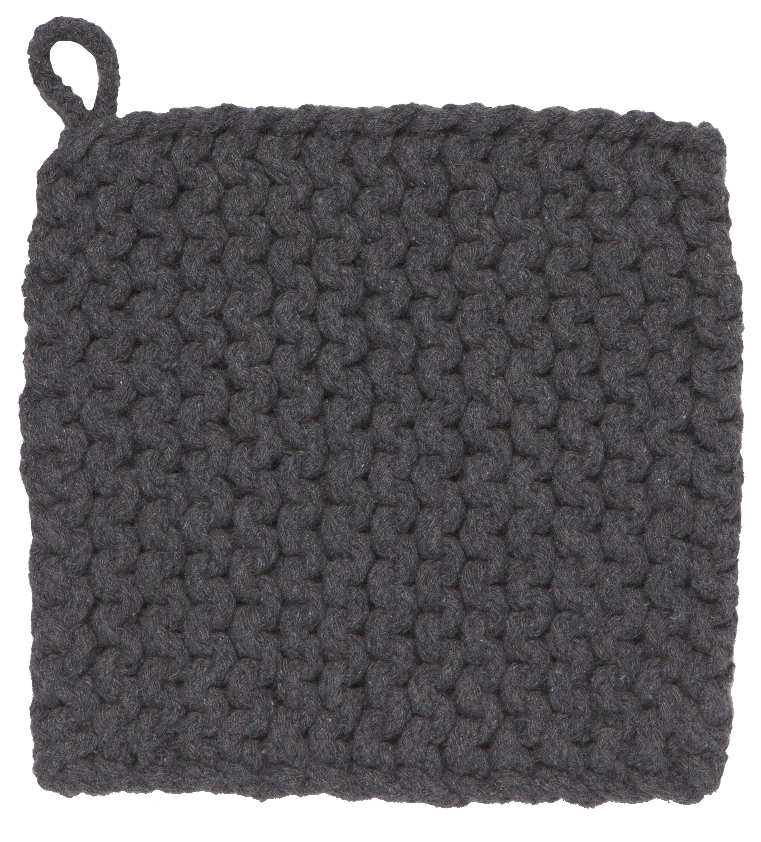 Knit Potholder - Shadow