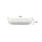 9.25"L Ceramic Trinket Tray