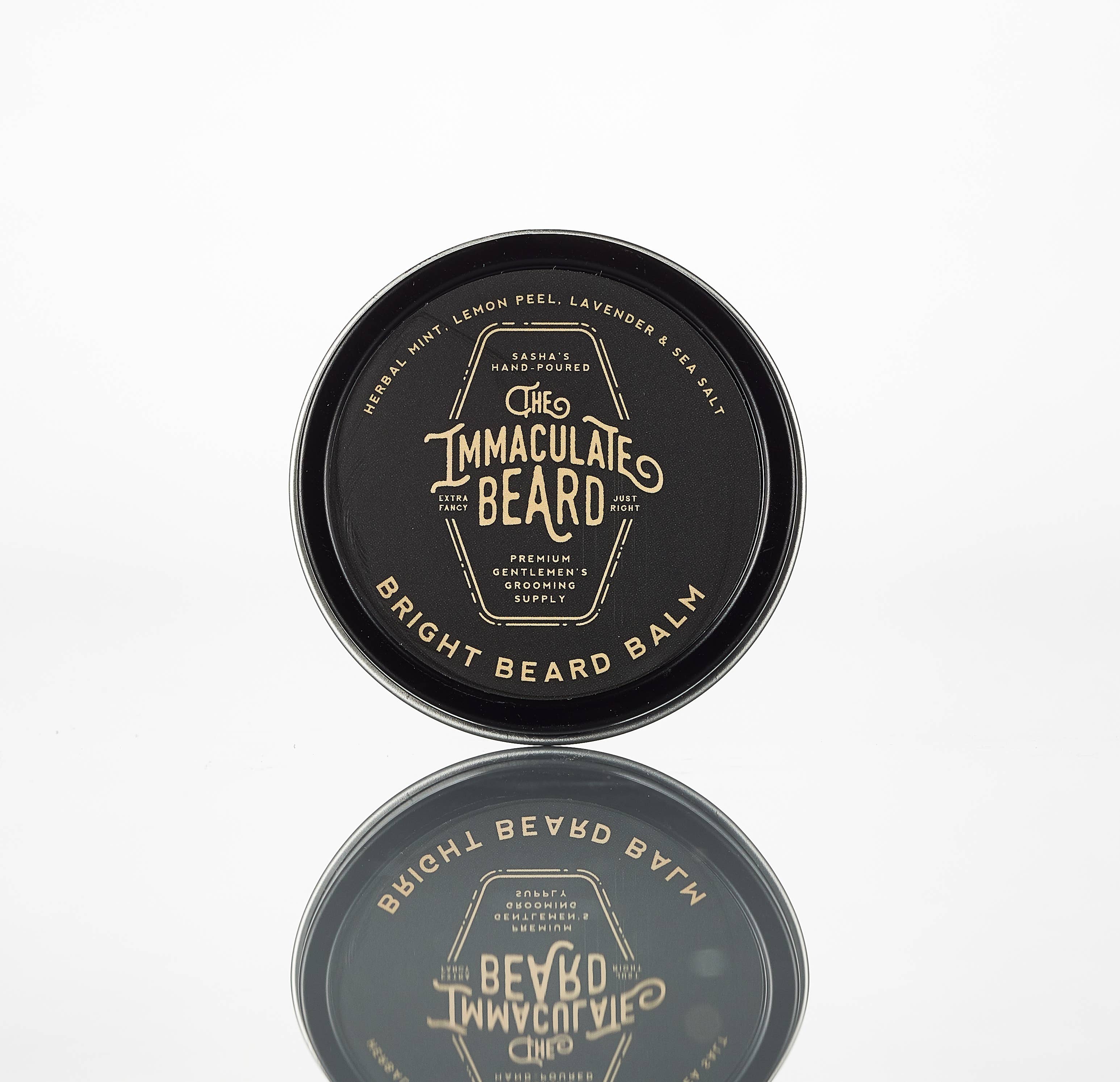 BRIGHT Beard Balm | Spearmint, Eucalyptus & Lemon