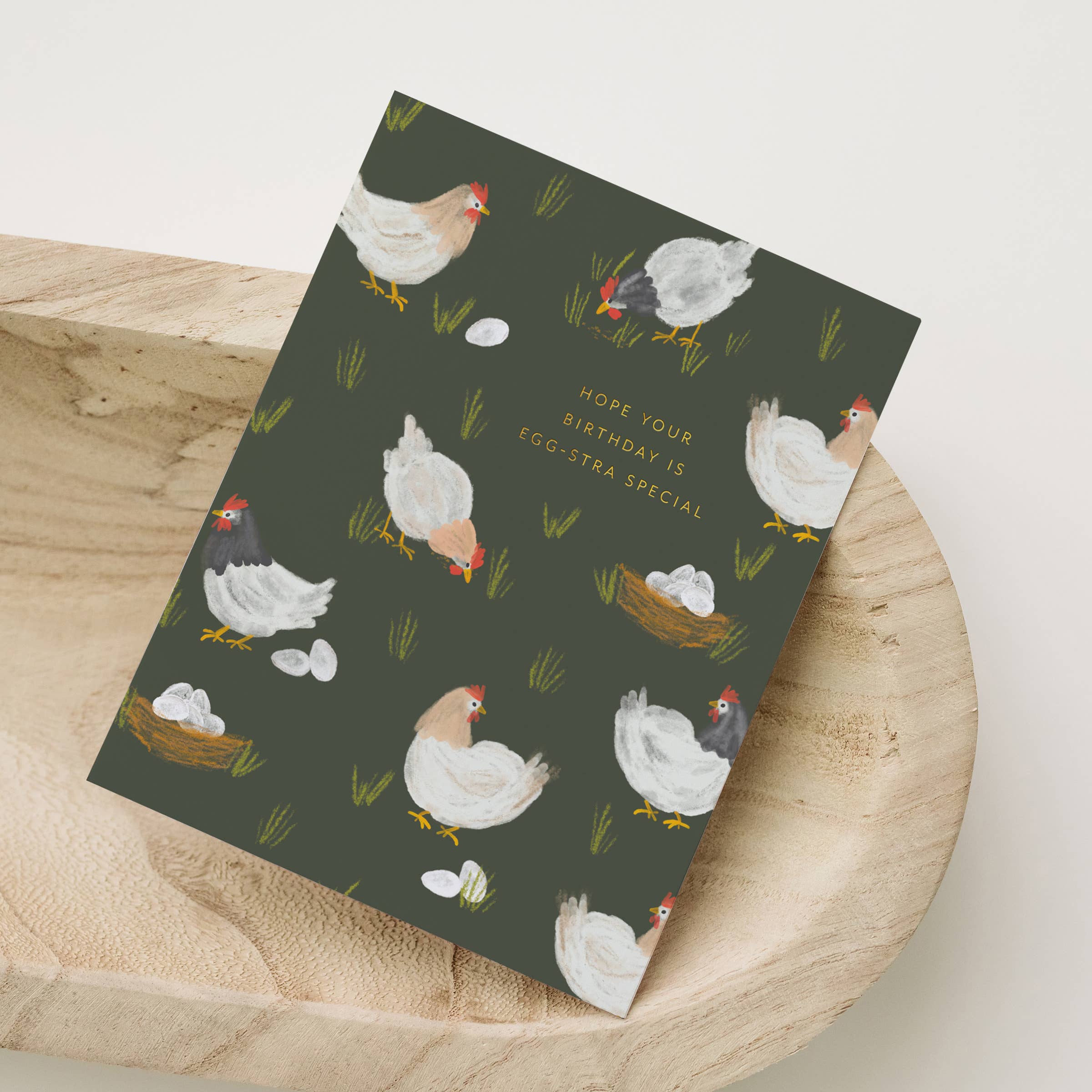 Birthday Hens Card
