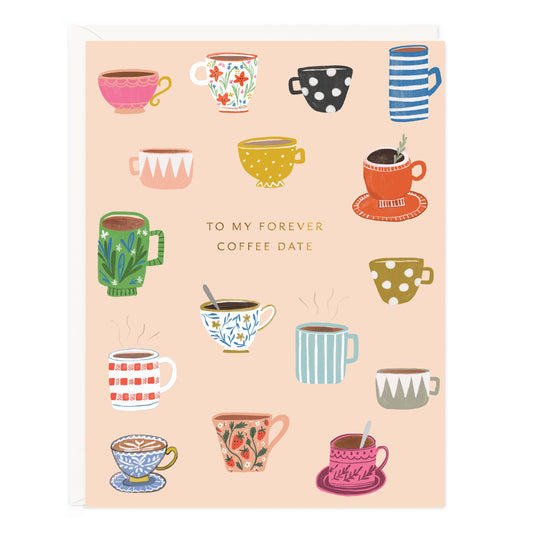 Forever Coffee Date Card