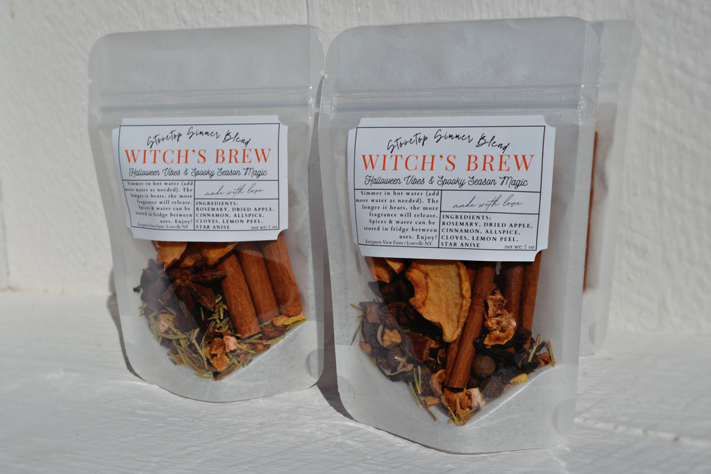 Witch's Brew Autumn Fall Halloween Simmer Stovetop Spices