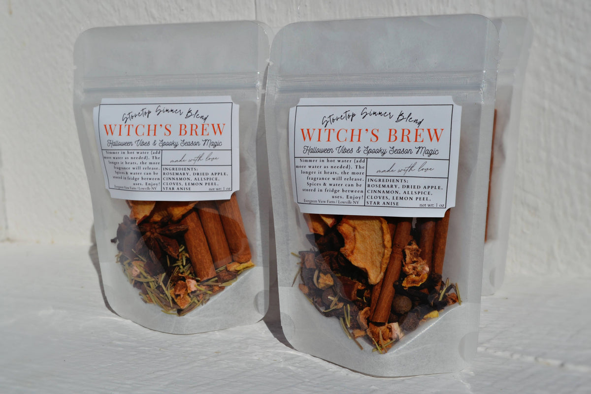 Witch's Brew Autumn Fall Halloween Simmer Stovetop Spices
