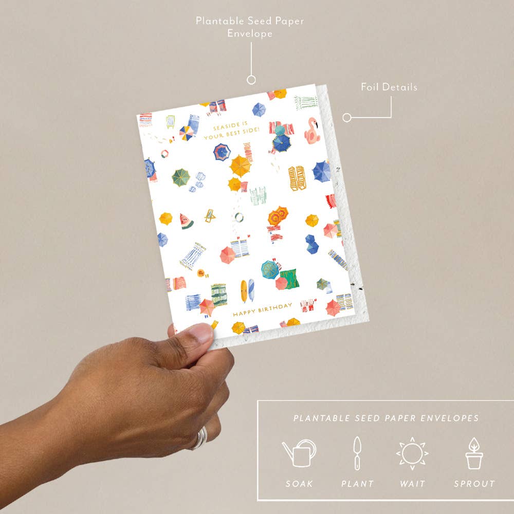 Beach Bums - Birthday Card