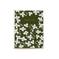Blue Dogwood Thank You Greeting Card - Set of 8