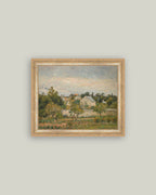 Hermitage Pontoise Framed Antique Art