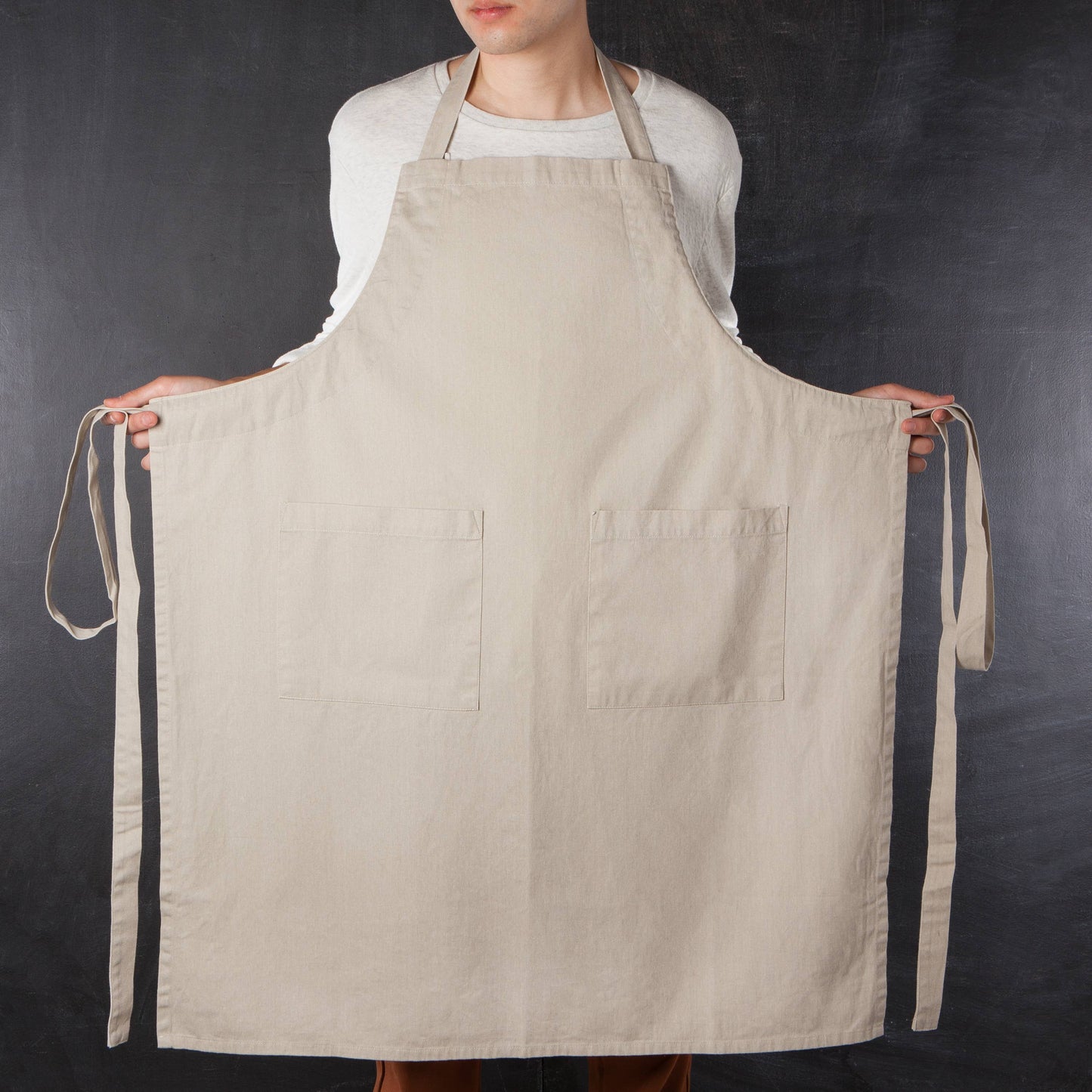 Stonewash Apron - Gray