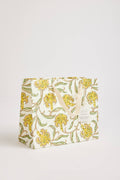 Medium Block Print  Gift Bag -  Sunshine Iris