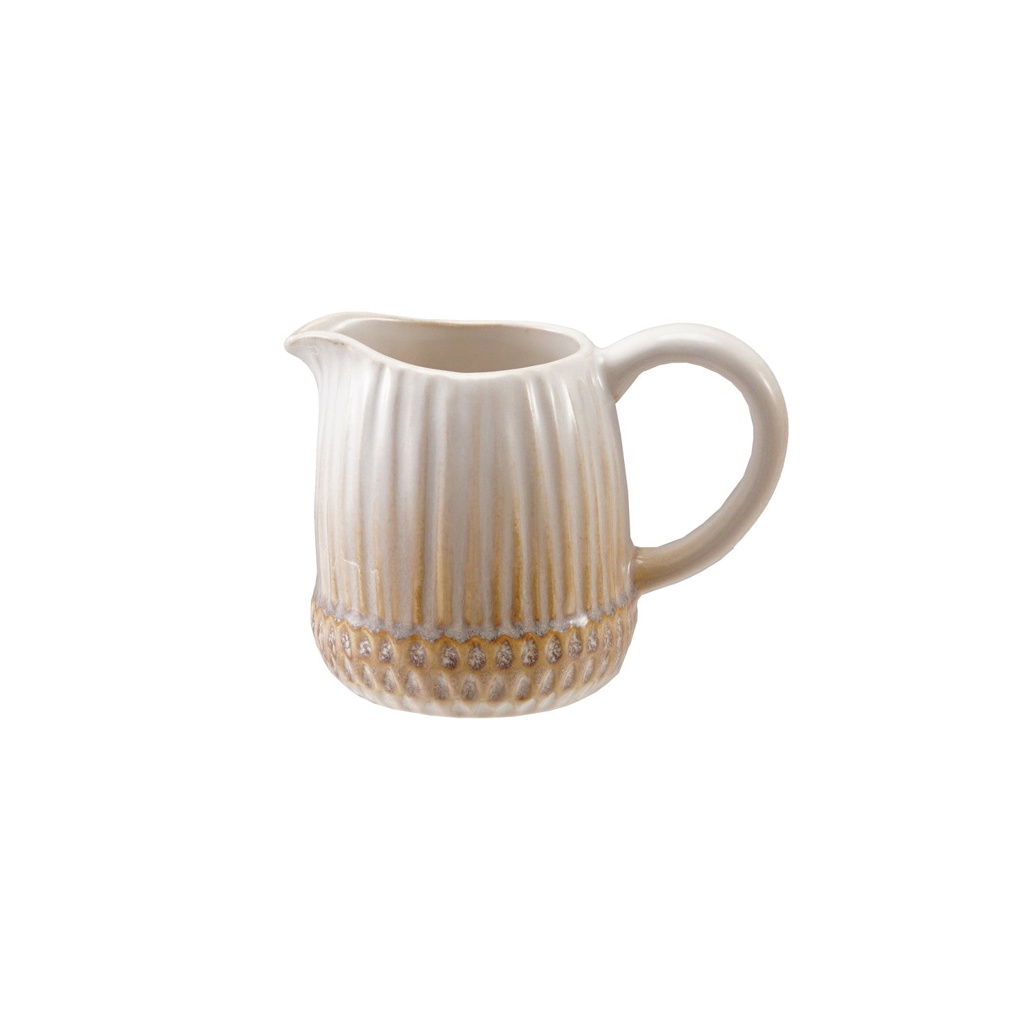 Stoneware Acorn Shaped Creamer