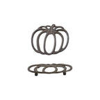Cast Iron Pumpkin Shaped Trivet