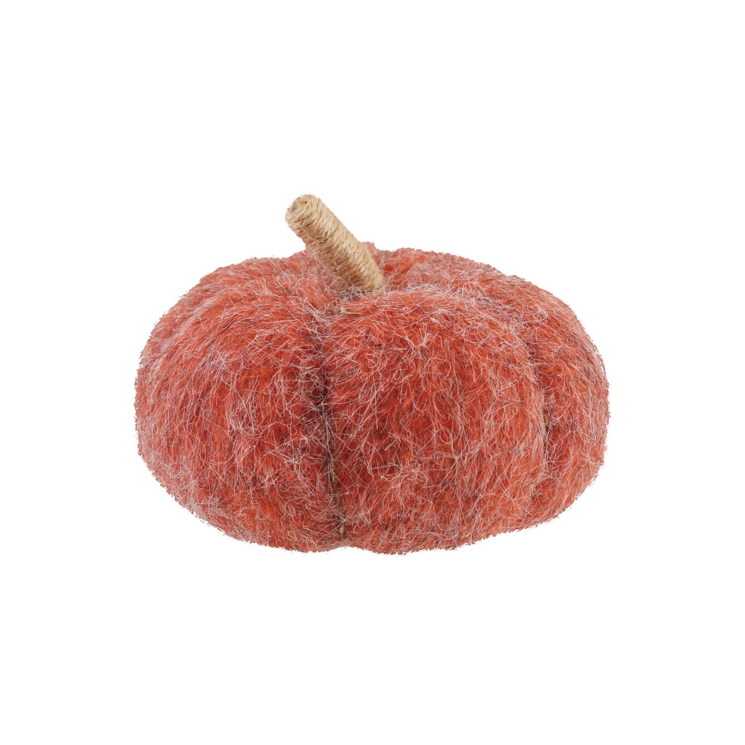 Orange Felt Pumpkin