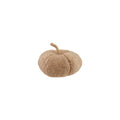 Brown Felt Pumpkin