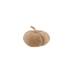 Brown Felt Pumpkin