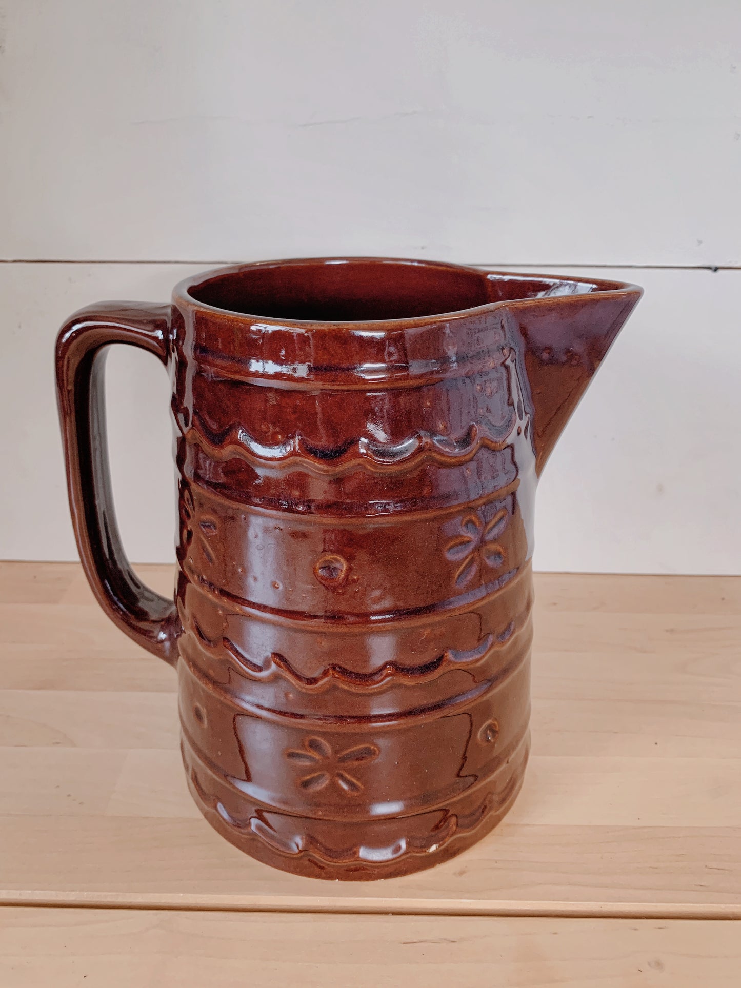Marcrest Stoneware Pitcher