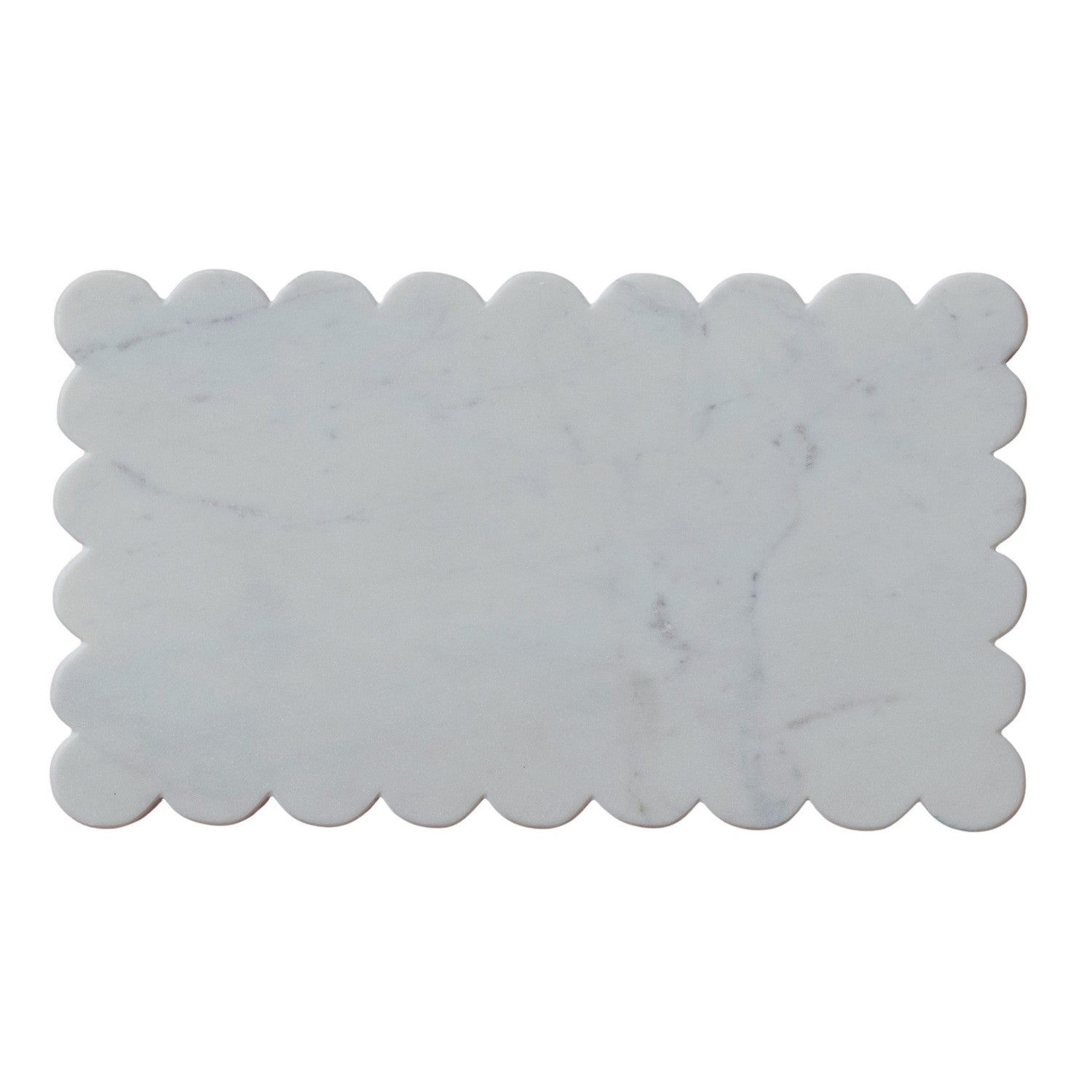 Marble  Board w/ Scalloped Edge