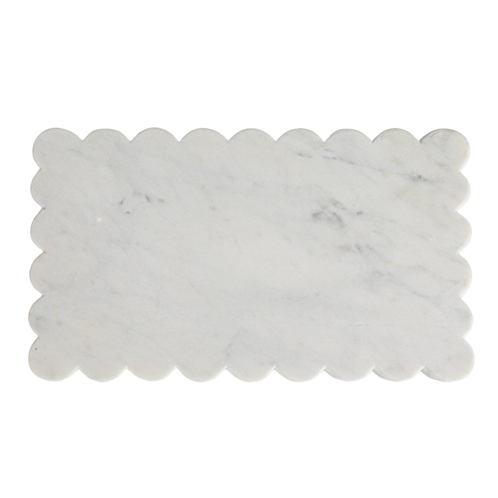 Marble  Board w/ Scalloped Edge