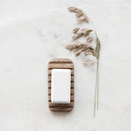 Carved Mango Wood Soap Dish