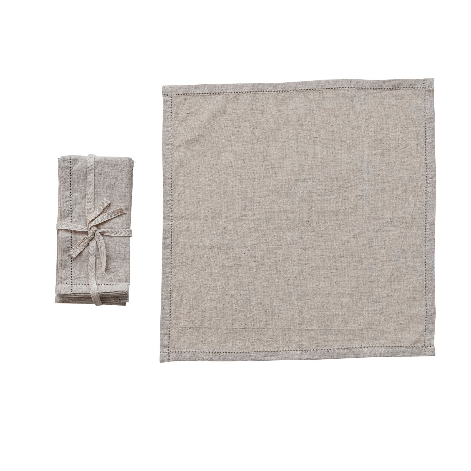 Cotton & Linen Blend Napkins - Set of 4