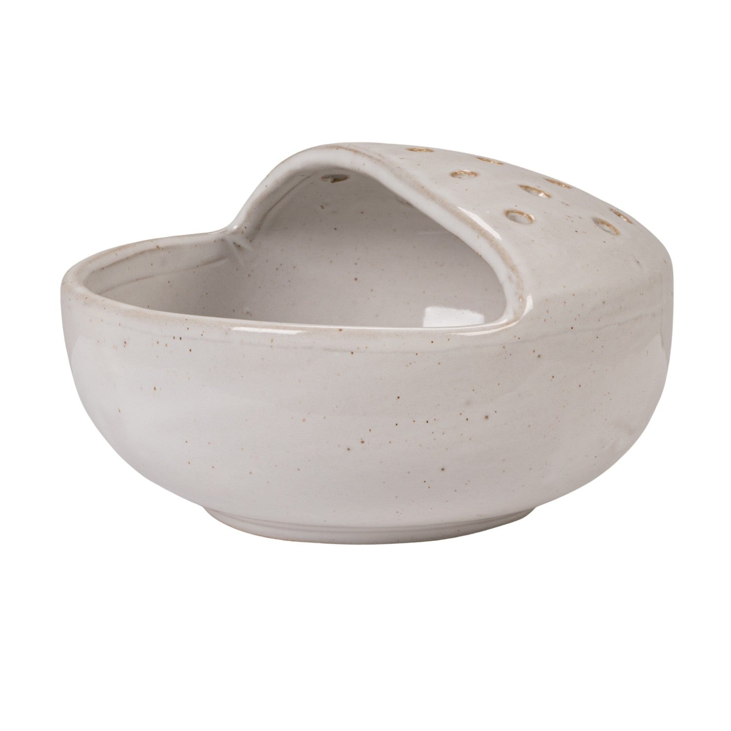 Stoneware Berry Bowl with Strainer