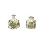 Stoneware Botanical Vase