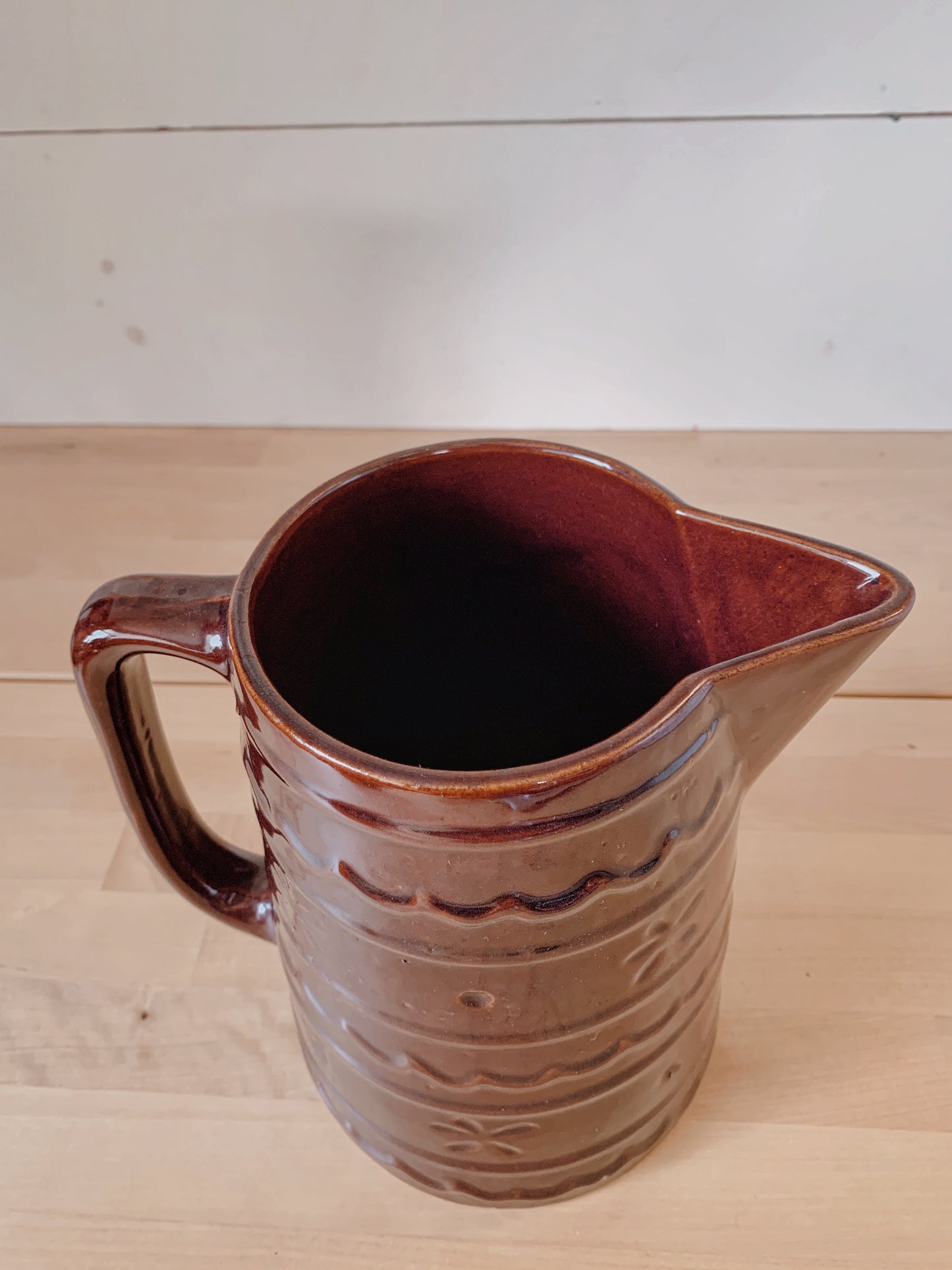 Marcrest Stoneware Pitcher