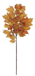 36" Gold Maple Leaf Spray