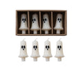 Ghost Shaped Taper Candles - Set of 4