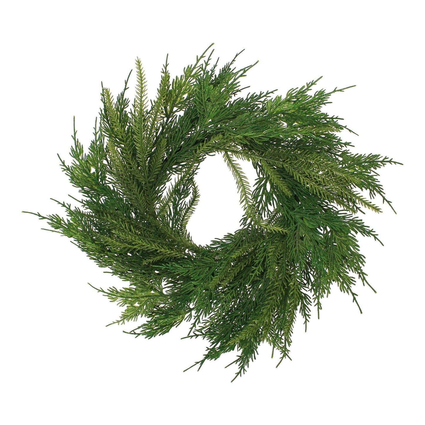 15" Mixed Pine Wreath