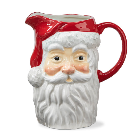 Vintage Inspired Santa Pitcher
