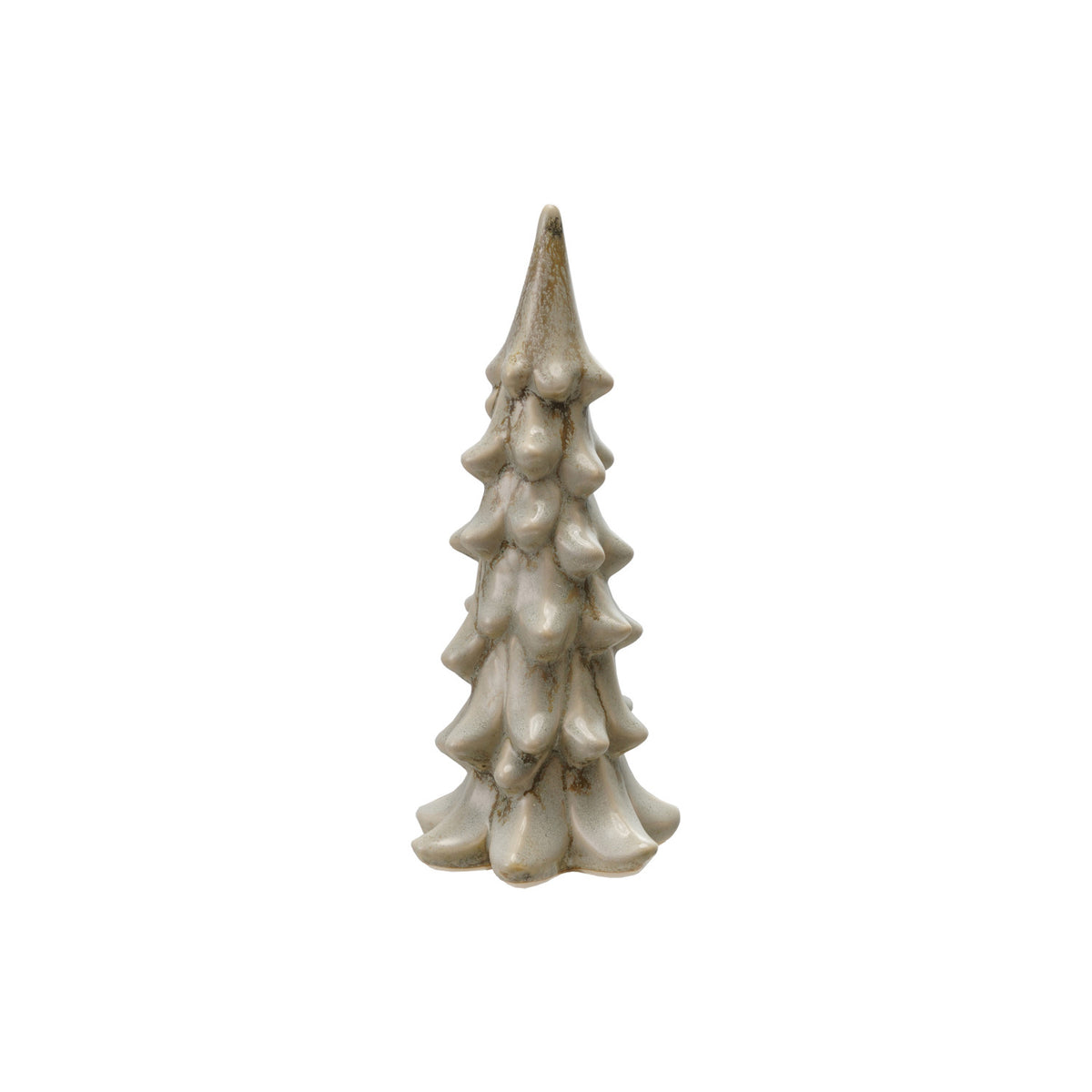Stoneware Tree - Light Green