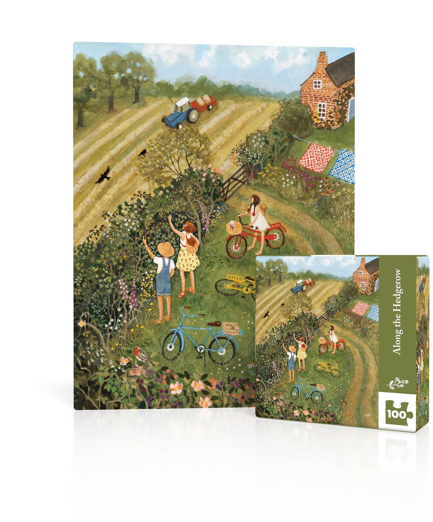 Along the Hedgerow Mini - 100 Piece Mini Puzzle