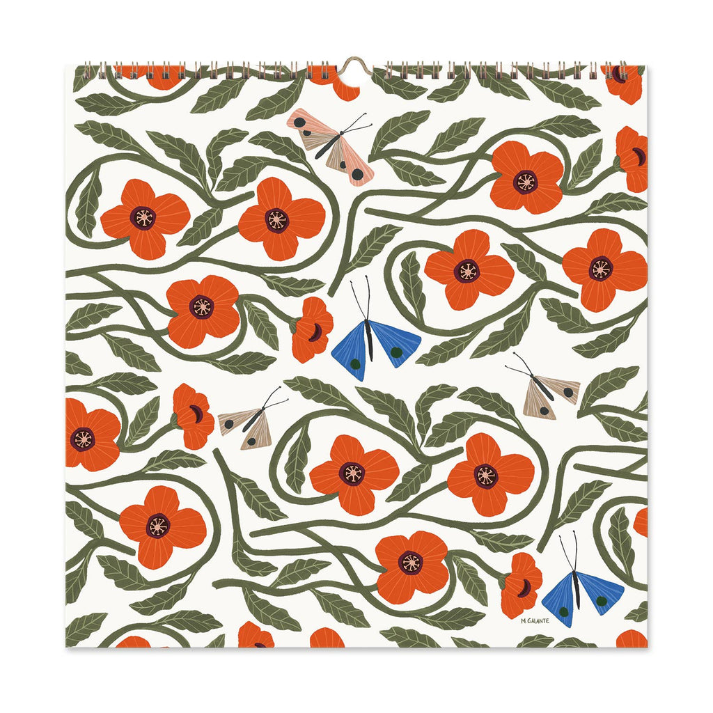 2026 Seedlings Garden Party 12 Month Classic Grid Calendar