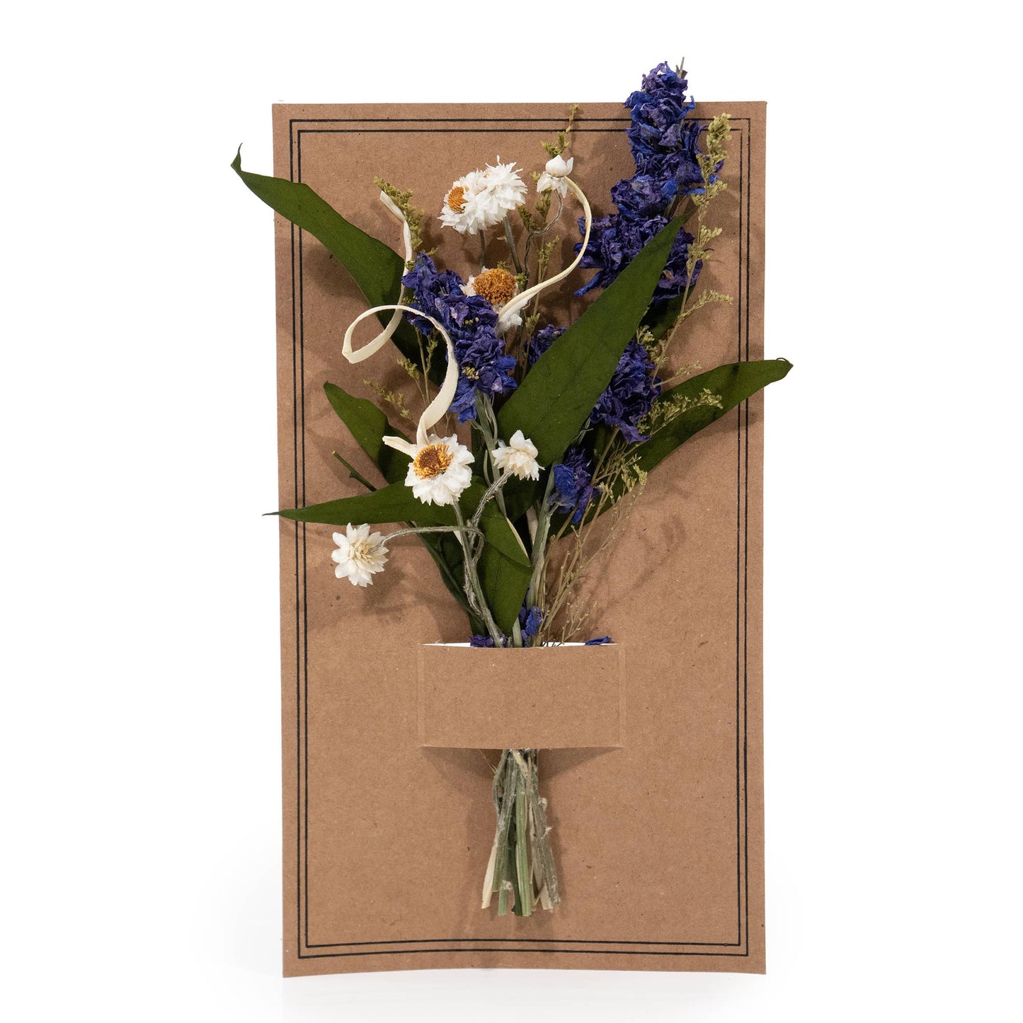 Eucalyptus & Larkspur Mini Bouquet